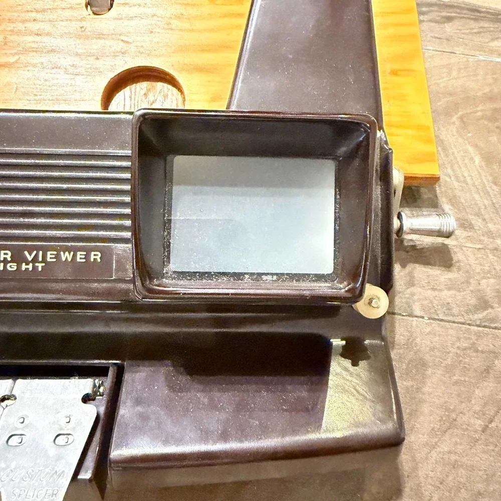 Kalart 8mm Film Movie Editor‎ Viewer Eight Original Box EV-8 DS Missing 2 Screws